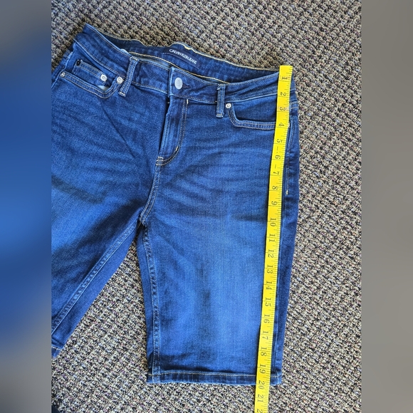 Calvin Klein Blue Straight Cut Jeans - Picture 10 of 12